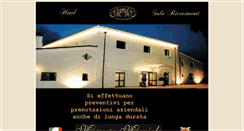 Desktop Screenshot of hotelmasseriamarziale.it